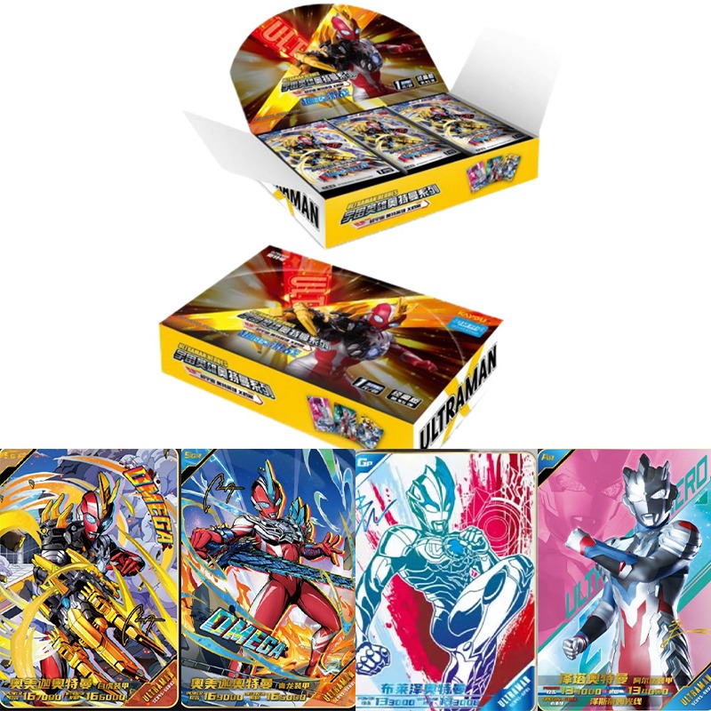KAYOU Kartu Ultraman Asli Seri - Anime Merchandise China ulasan dan harga